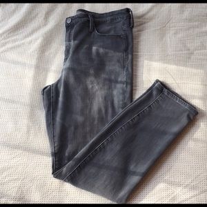 Athleta Grey Wash Skinny Jeans